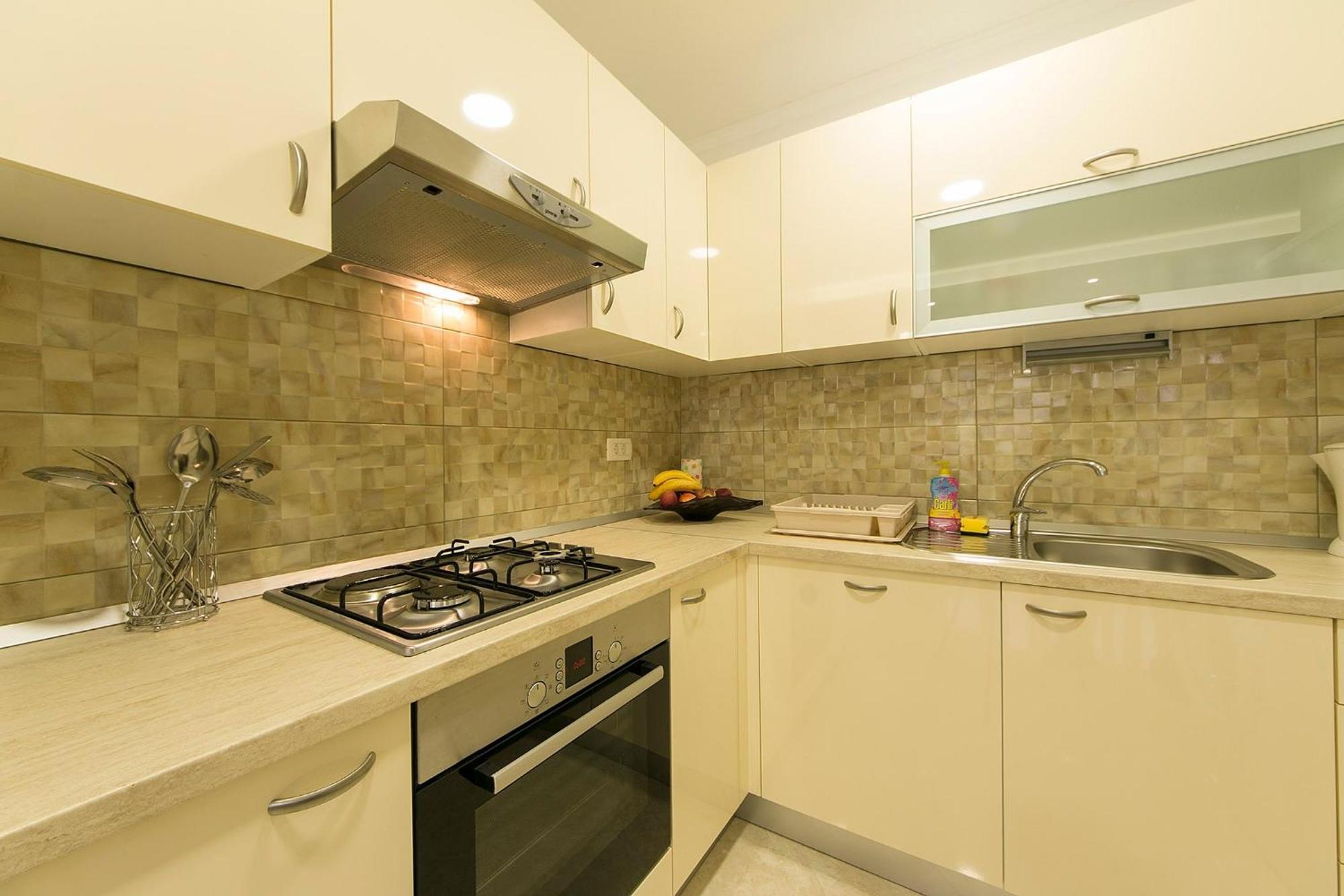 Apartments By The Sea Brela, Makarska - 20778 Oda fotoğraf